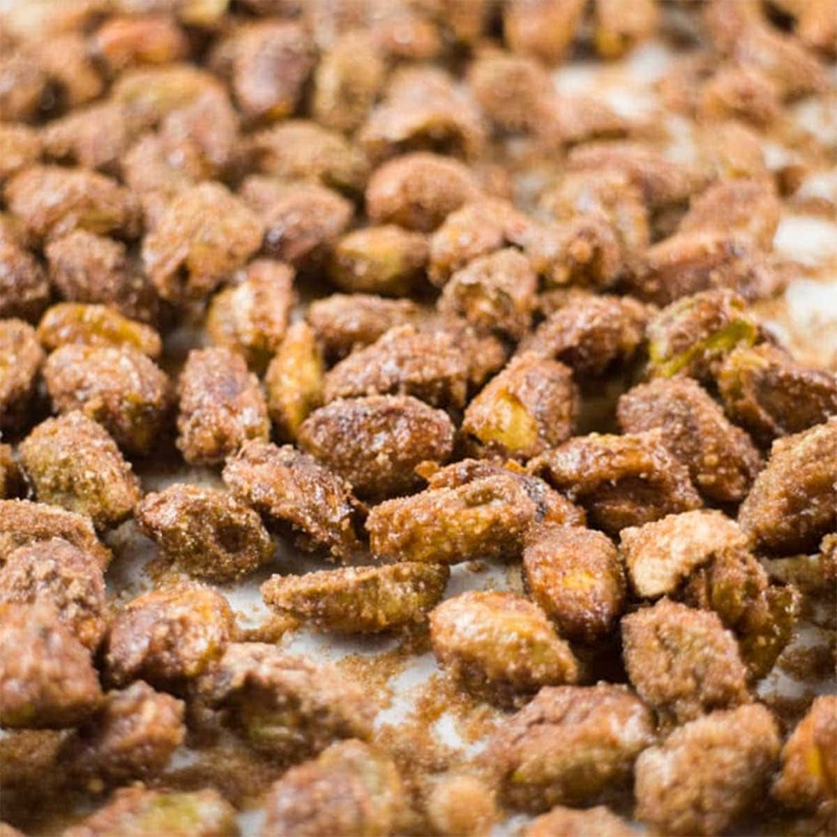 Cinnamon Sugar Pistachios: Perfect for Holiday Gifts & Entertaining